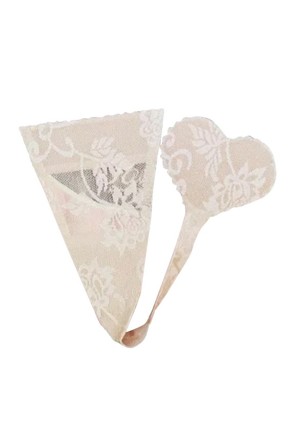 Women Sexy Lingerie Lace G String Knickers Underwear Open Crotch Thongs Panties