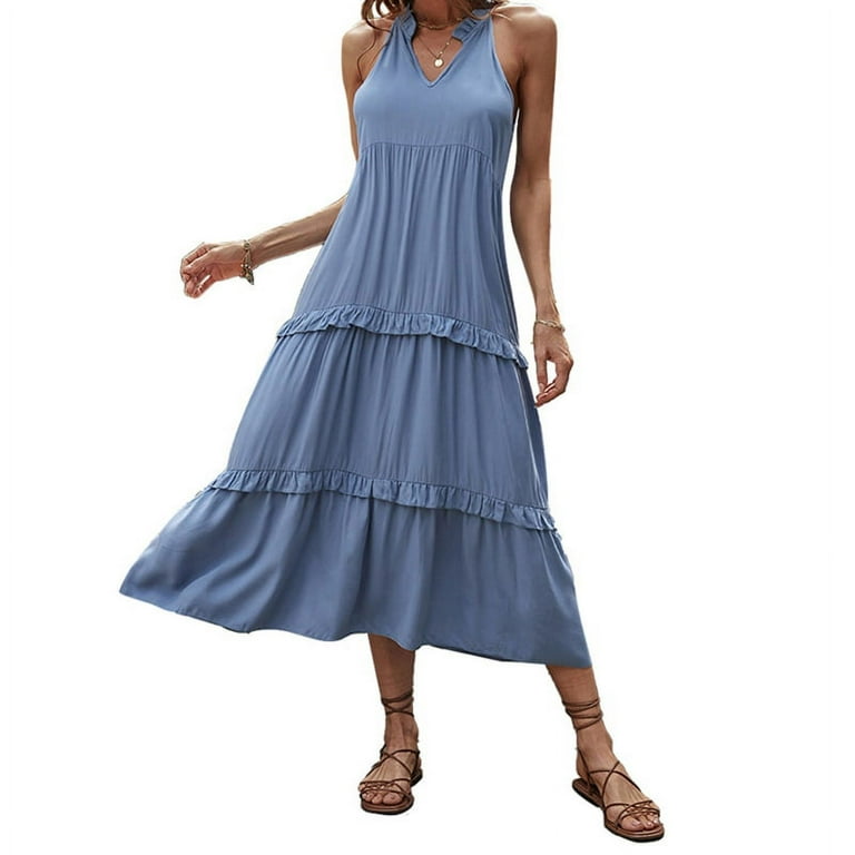 slim fit dress slacks Sherri Hill Halter Ruffle Homecoming Dress 56820 Navy / 00 main image 1
