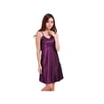 thumbnail image 1 of Women Sexy Silk Nightedress Teddy Lingerie Bridal Babydoll Nightgown Lace Satin Sleepwear Negligee Nightie Sleep Dress Nightwear, 1 of 7
