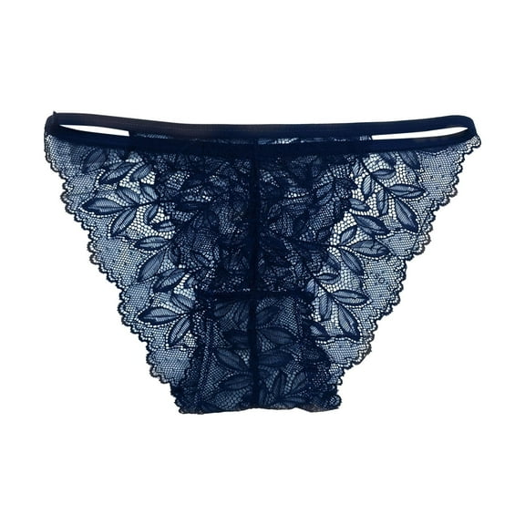Women Sexy Simple Solid Color Sexy Lace Comfortable Simple Panties