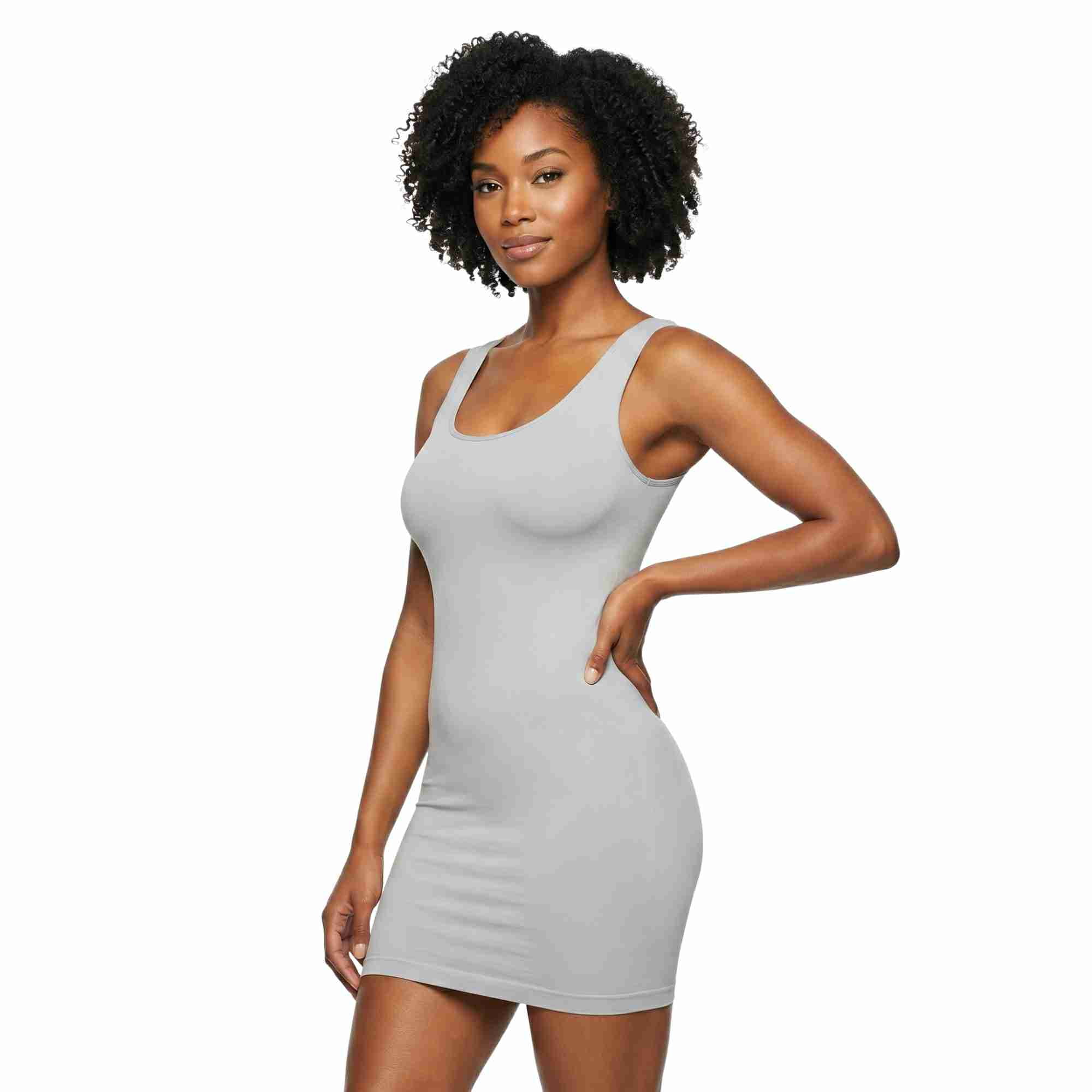 Women's Solid Slim Fit Sleeveless Scoop Neck Bodycon Mini Tank Dress - Black - Walmart.com Women's Solid Slim Fit Sleeveless Scoop Neck Bodycon Mini Tank Dress - Black - Walmart.com