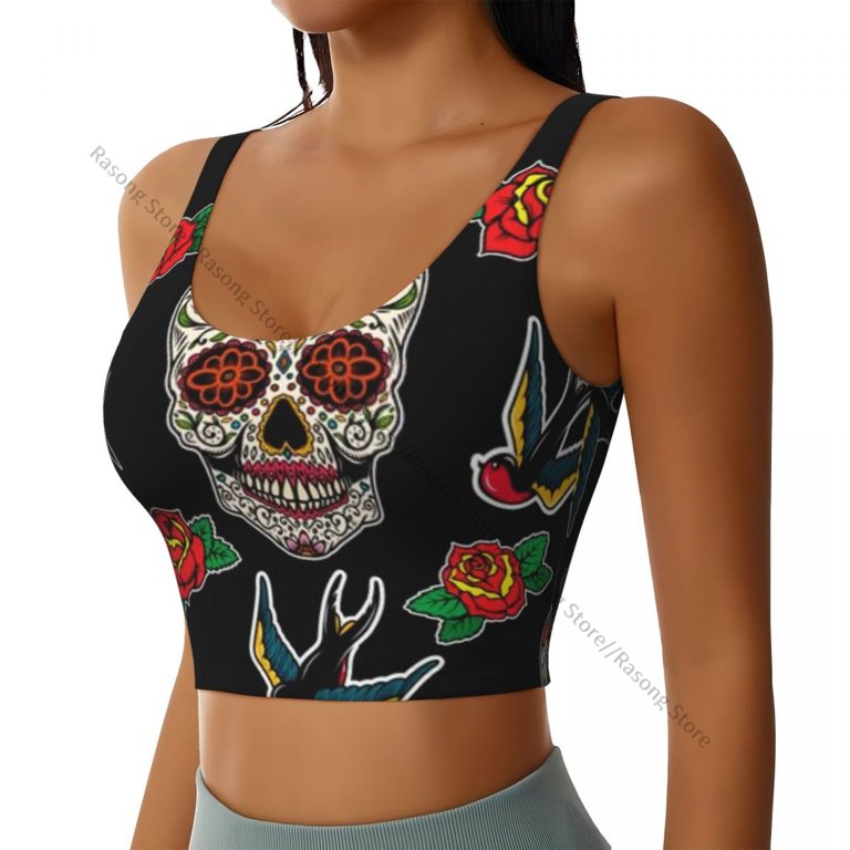 sexy skull lingerie Red Skull Bra – 3wishes.com main image 0