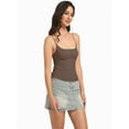thumbnail image 1 of Women Sexy Square Neck Tank Top Summer Going Out Basic Cami Shirt, 1 of 6