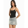 thumbnail image 1 of Women Sexy Square Neck Tank Top Summer Going Out Basic Cami Shirt, 1 of 6