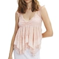 thumbnail image 1 of Women Sexy- Summer - Tops Lace Ruffle Layered Babydoll - Crop Tops Y2k Going Out Tops Party Streetwear Pink S, 1 of 4