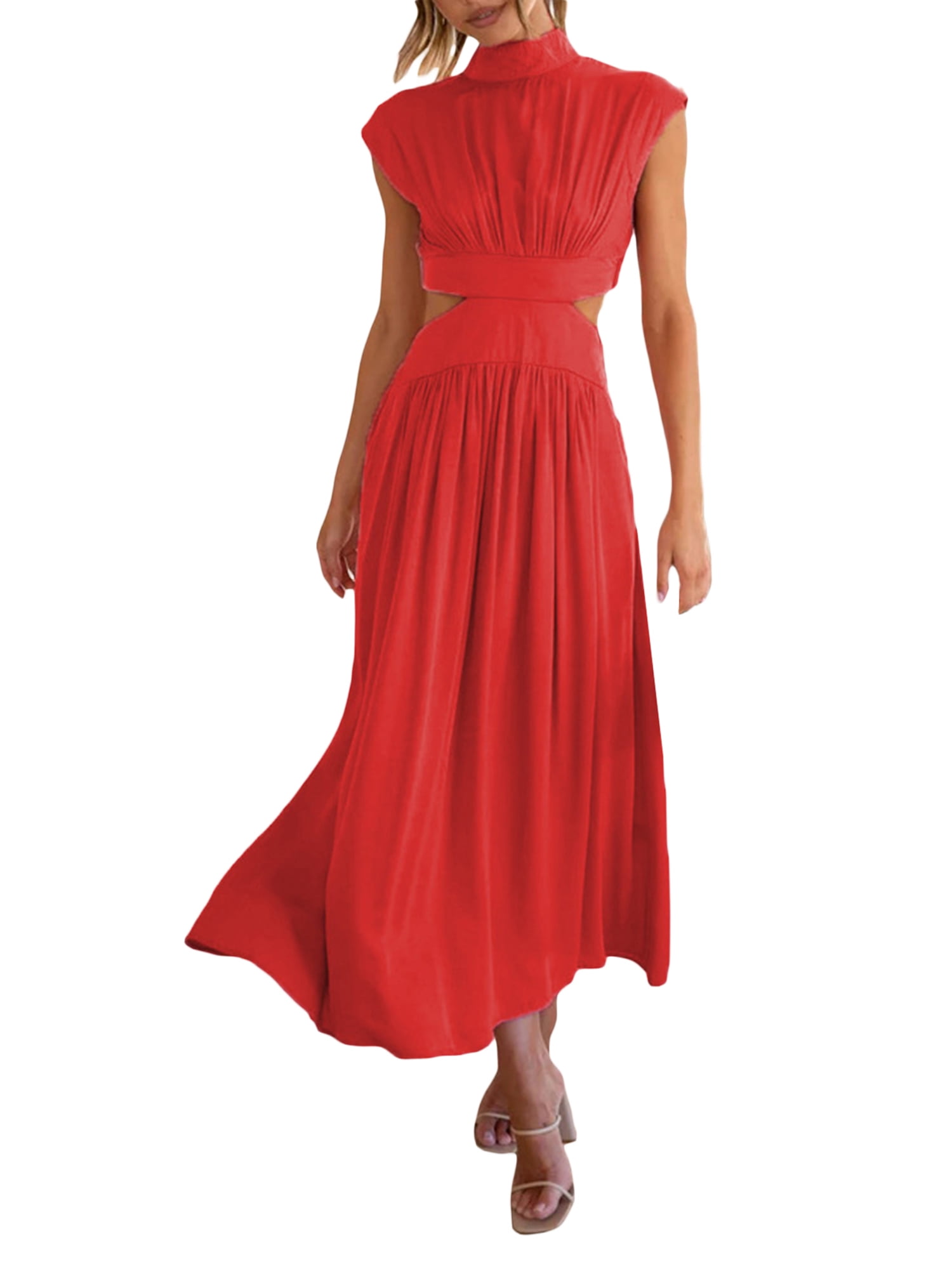Style Sexy Dress Women Long Dresses Geometric Print Beach Dress sleeveless tank Maxi Robe