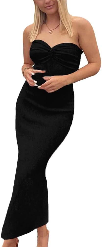 blue dress for baby girl Black Maxi Dress