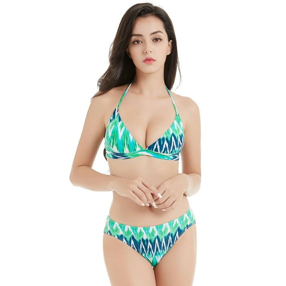 Women Sexy Two Piece Bikini Beach Swimming Wear Bathing Swimsuit (X-Large)