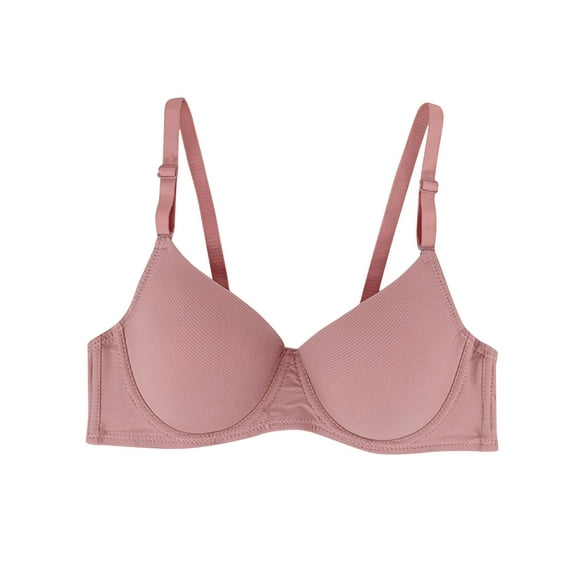 Women Sexy Underwire Bra Adjustable Comfort Support Push Up Lingerie Soft Cup T-Shirt Bra Smooth Seamless Everyday Wear