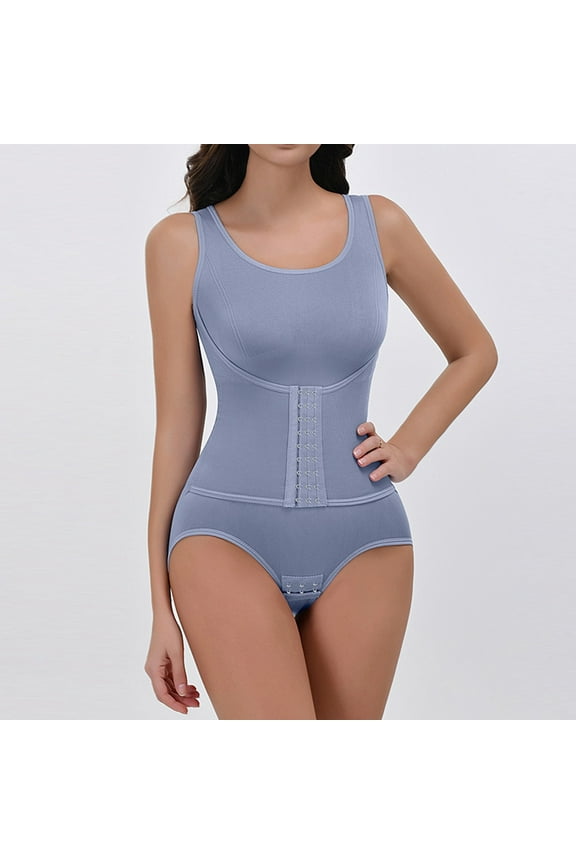 Women Shapewear Lift Triangle Bodysuit Jumpsuit Shapewear Waist Trainer Sweat Band Compression Underwear Women High Waist Camisoles for Women plus Hot Belt Waist Trainer Neoprene Sweat Waist Trainer