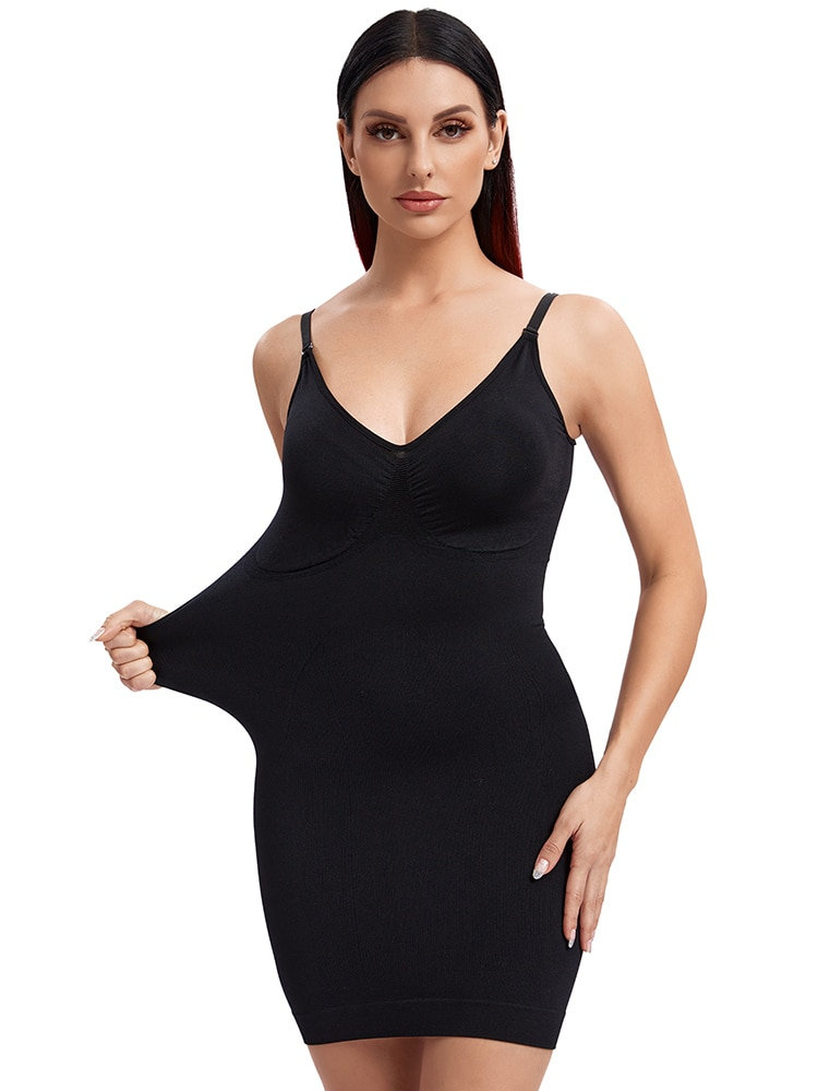 Women Shapewear Strapless Full Slips for Under Dresses Tummy Control