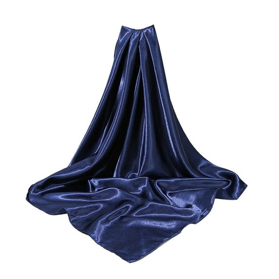 Women Shawl Soft Simulated Silk Smooth Lightweight Breathable Satin Shawl for Everyday Travel Parties