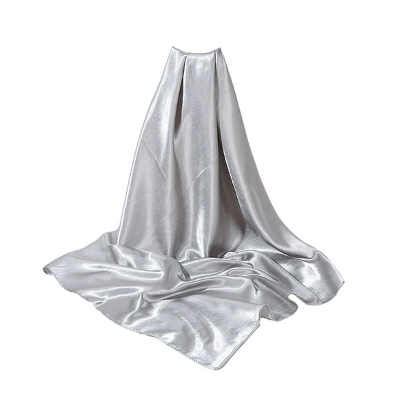 Women Shawl Soft Simulated Silk Smooth Lightweight Breathable Satin Shawl for Everyday Travel Parties