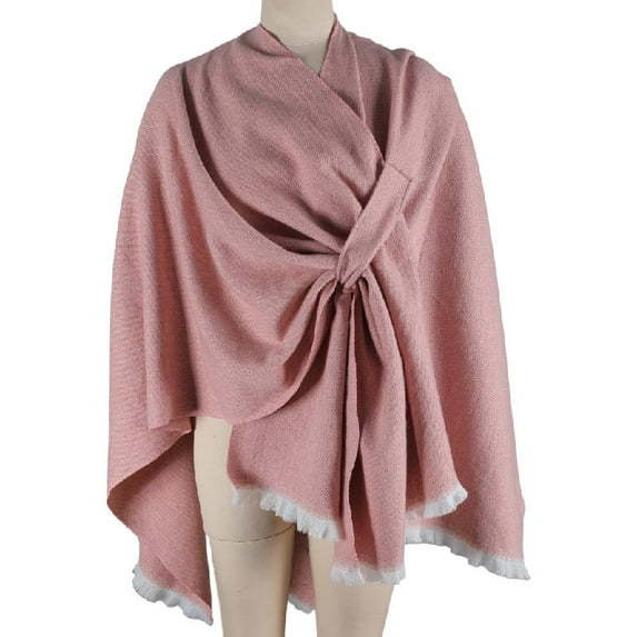 Women Shawl Wrap Poncho Warm Blanket for Office Outdoor Wedding
