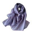 thumbnail image 1 of Women Shawls and Wraps for Evening Dresses Like Chiffon Silk Scarf Formal Silky Pashmina Shawls for Weddings Purple, 1 of 3