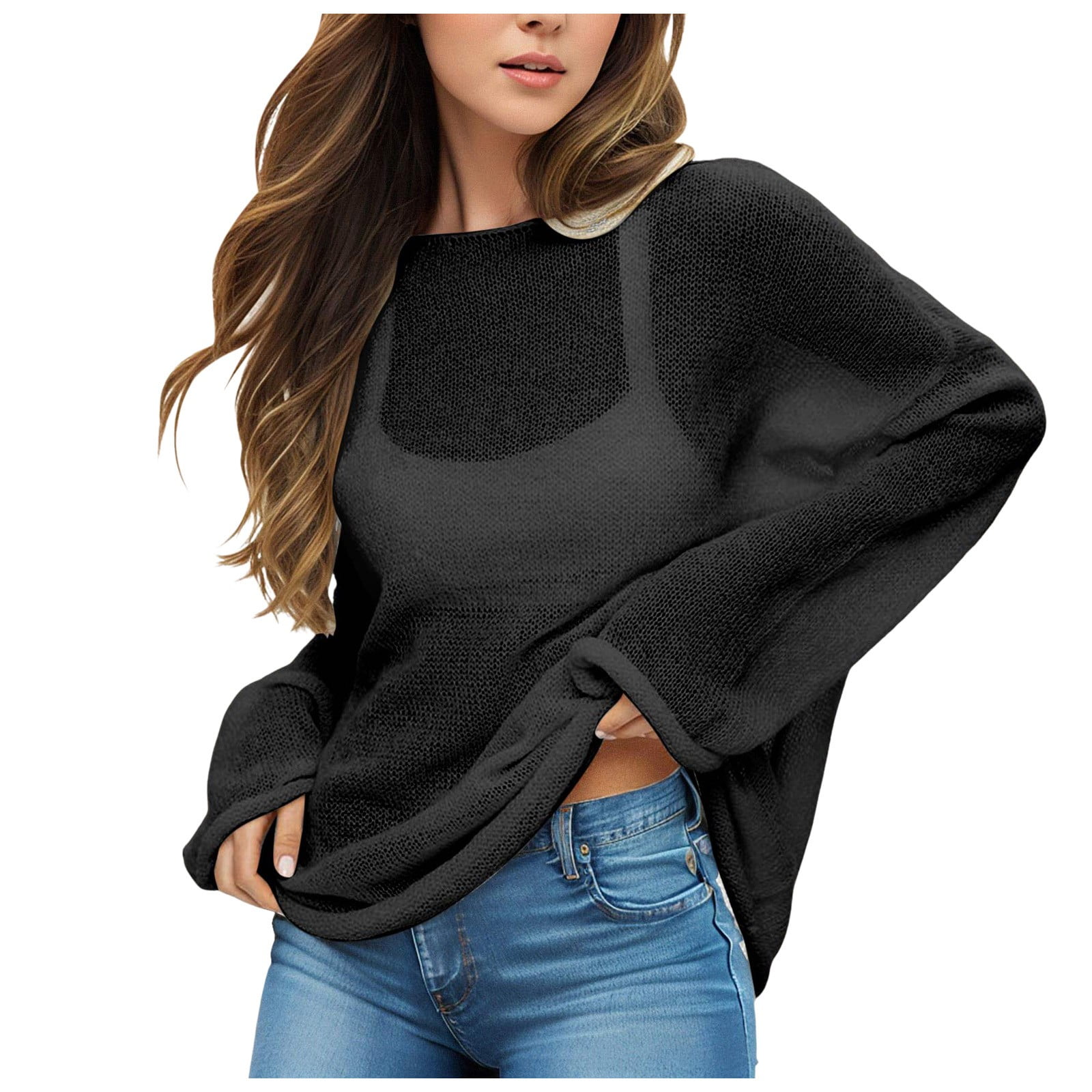 トップス NKGW / SEE THROUGH PULLOVER 539b6c9b-b1a5-48c9-a81a-