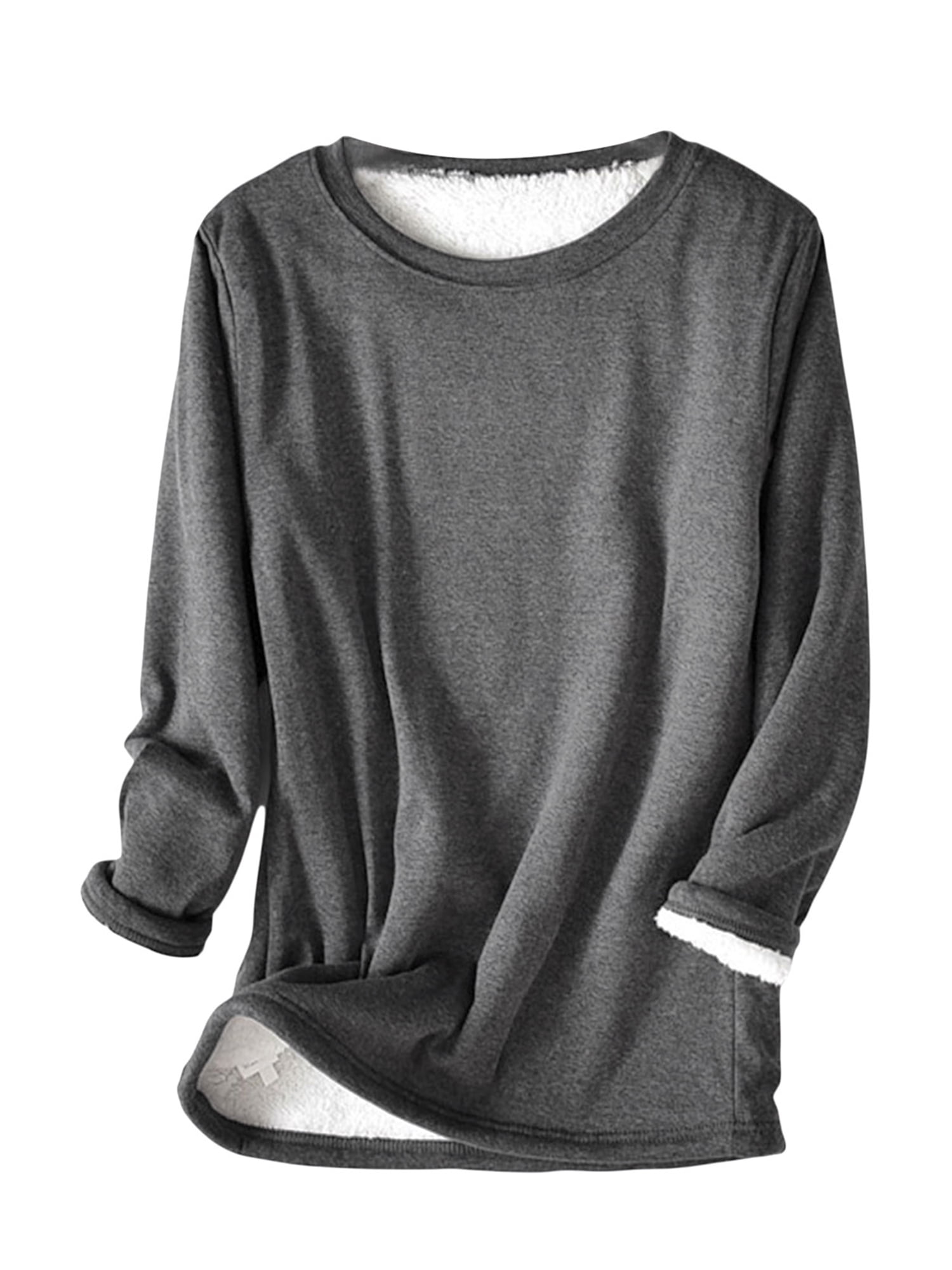 Fleece lined jumper clearance womens