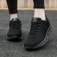 thumbnail image 1 of REDARER Women Shoes 212 Sneakers Low Top Breathable Casual Sneakers Lightweight Sports Women Shoes Black 8, 1 of 8