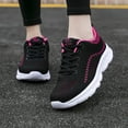 thumbnail image 1 of Women Shoes 212 Sneakers Low Top Breathable Casual Sneakers Lightweight Sports Women Shoes Hot Pink 7, 1 of 8