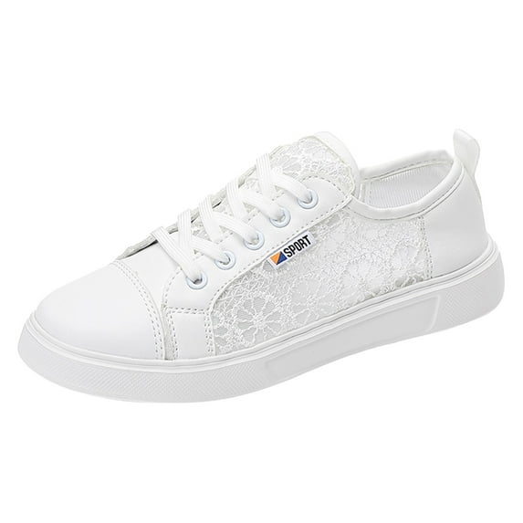 Women' Shoes Flat Women Shoes for Work Casual Heels Lace Casual Shoes Comfortable Casual on Shoes Women Soft Sole Non Positioning Womens Shoes Casual Flower Lace Casual Shoes