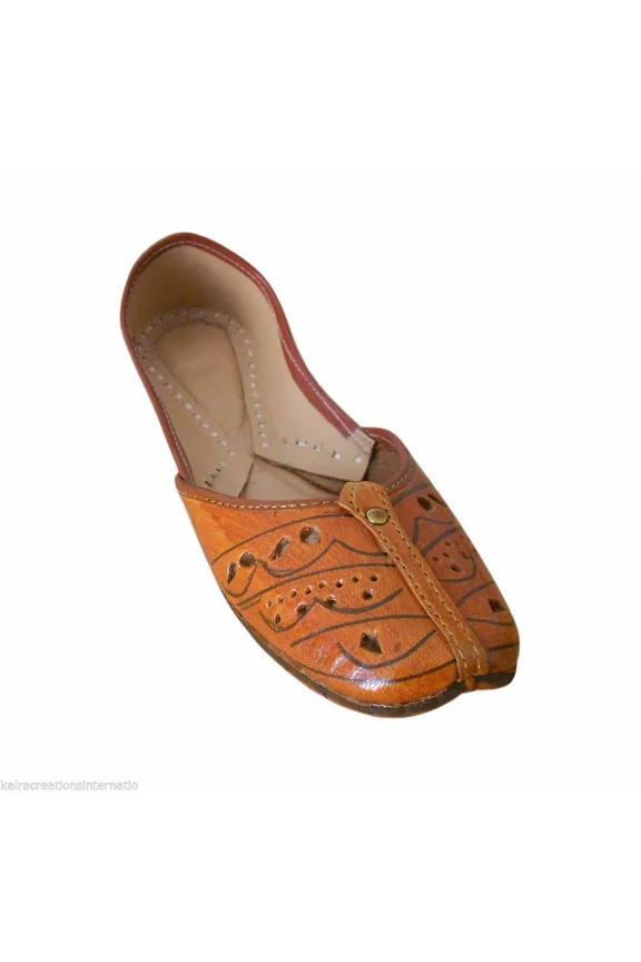 Women Shoes Indian Handmade Jutties Punjabi Ballerinas Flats Mojaries US 7