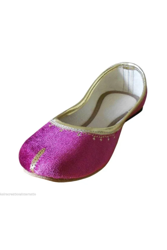 Women Shoes Leather Handmade Indian Oxfords Jutties Ballerinas Mojaries US 5-9