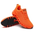 thumbnail image 1 of Women Shoes Slip on Sport Running Tennis Athletic Walking Shoes Gym Runner Trail Shoes Orange Size 7, 1 of 8
