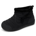thumbnail image 1 of Women Shoes Wide Toe Box Slip-Resistant Ankle-High Booties Fur Lined Winter Booties, 1 of 6