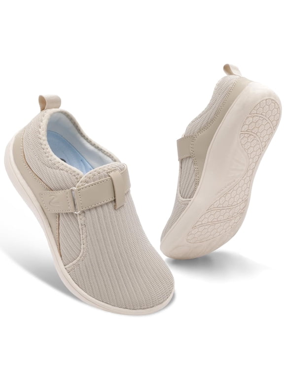 Women Shoes Wide Width Walking Shoes Non Slip Casual Shoes Diabetic Friendly