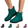 thumbnail image 1 of Women Short Ankle Rain Boots Waterproof Rubber Anti Slip Rain Shoes Outdoor Booties Hunting Boots Waterproof Boots Green 41, 1 of 5