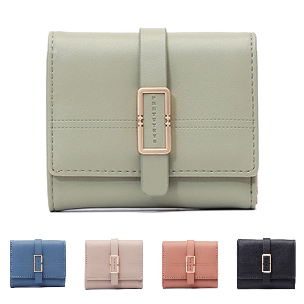 Women's Cute Wallet - Small Bifold Card Holder With Pendant For Girls, Compact Purse For Cards & Cash - View #12
