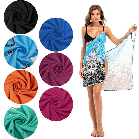 Women Short Dress Loose Backless Summer Beach Sundress Jumpsuit Sleeveless Casual, Darke Blue