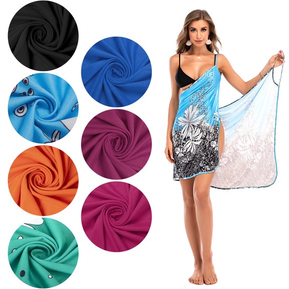 Women Short Dress Loose Backless Summer Beach Sundress Jumpsuit Sleeveless Casual, Light Blue