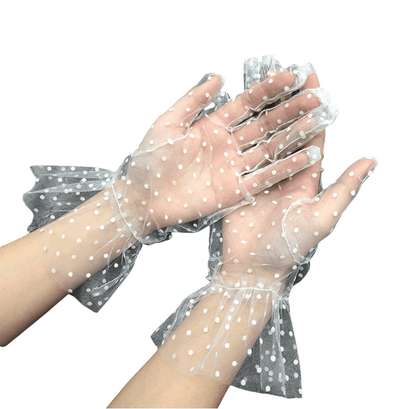 Women Short Gloves for Wedding Bridal Party Gloves for Bride Wedding Accessories