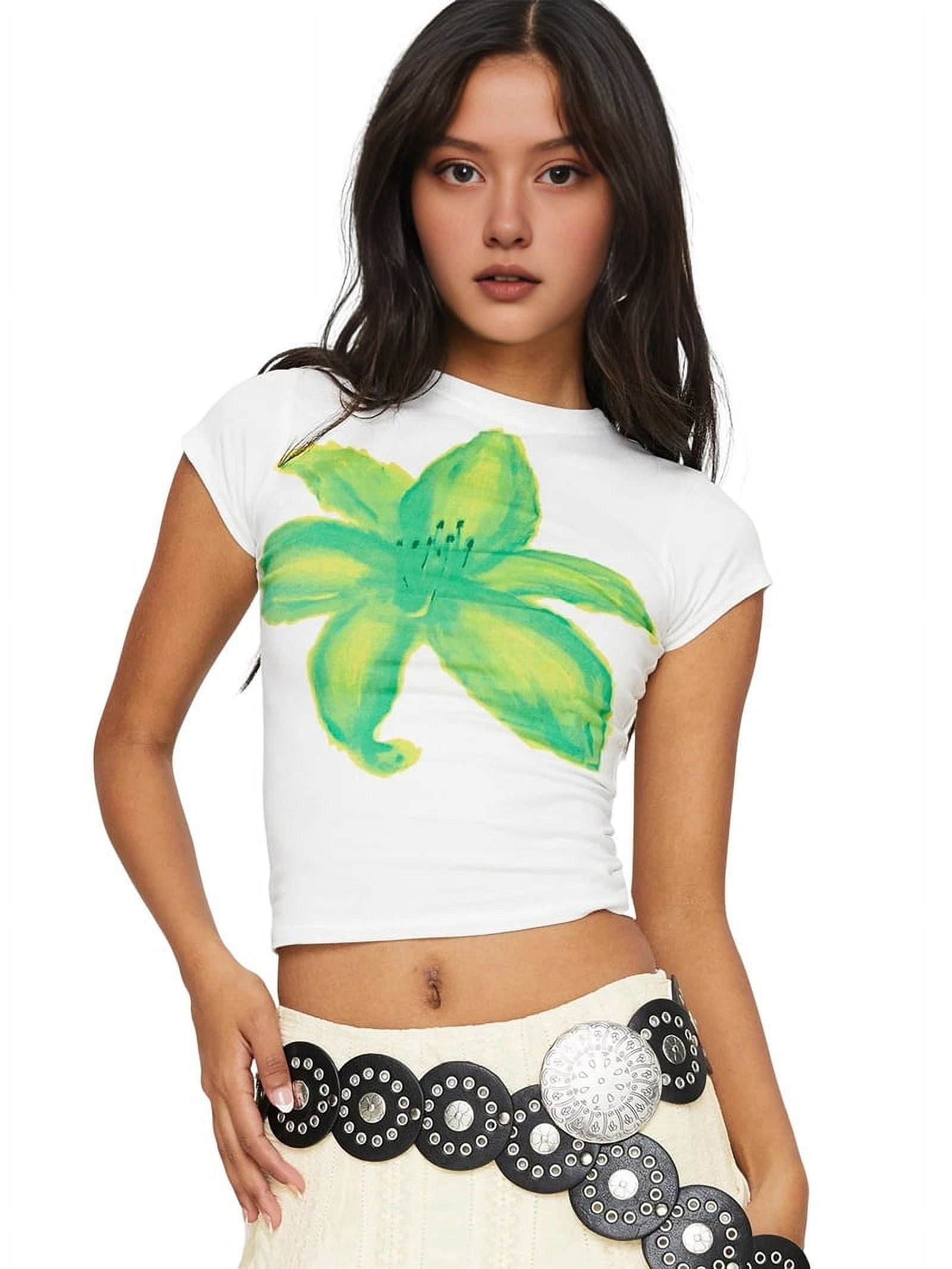 Women-Short-Sleeve-Baby-Tee-