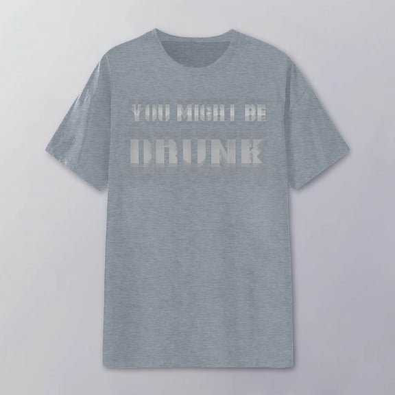 Women Short Sleeve Crew Neck T-Shirts Fun Letter Graphic Tee Tops Cozy T Shirt Casual Tee Soft Basic Top Grey XL