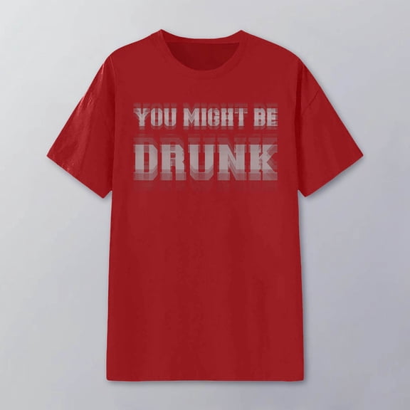 Women Short Sleeve Crew Neck T-Shirts Fun Letter Graphic Tee Tops Cozy T Shirt Casual Tee Soft Basic Top Red XXXL