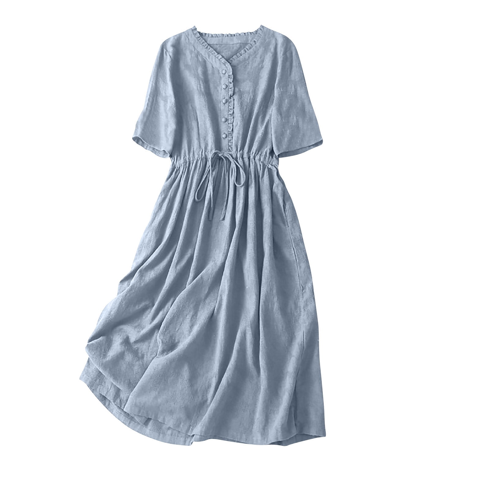 light blue christmas dress women light blue dress women Chic Light Blue Mini Dress with Elegant Pearl Sleeves-parroquiadesanalbertomagno.com