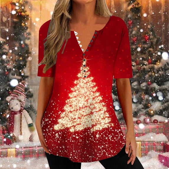 Women Short Sleeve Fashion Loose Fitting Leisure Chiffon Christmas gift Thin section Durable Sexy Lining White Trendy Short Sleeve Size M