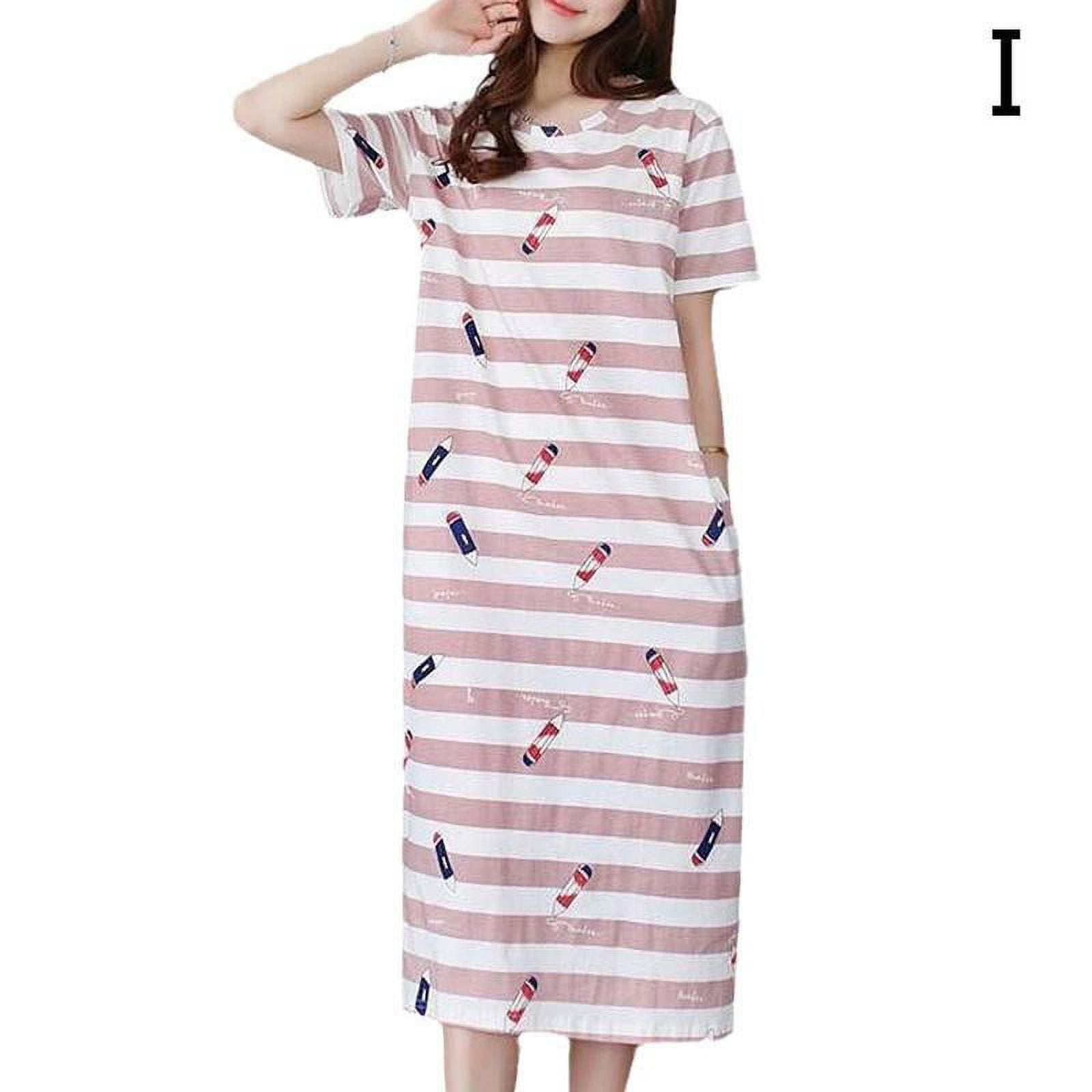 nightgown dress ouansyltg Women Long Satin Silk Slip Sexy V Neck Color:Pink Metallic Floral 25 dresses that are dresses for graduation