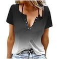 thumbnail image 1 of Women Short Sleeve Shirts Casual Tshirts Shirts Womens Tie Dye Tshirt Plus Size Tops for Women Summer Dressy, 1 of 5