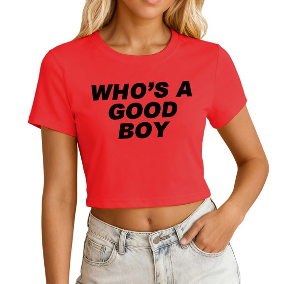 Women Short Sleeve T Shirts 2025 Summer Trendy Letter Print Crew Neck Cropped Tops Casual Stretch Slim Fit Workout Tees