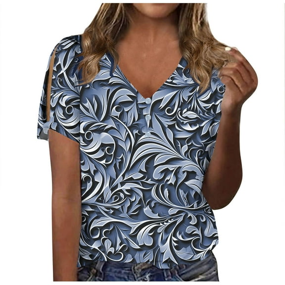 Women Short Sleeve Tops Cotton Womens T Shirts Graphic Pack Women Outfits Sets Tummy Control