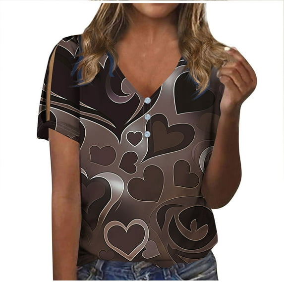 Women Short Sleeve Tops Dressy Grey Shirts for Women Casual My Orders Past Orders