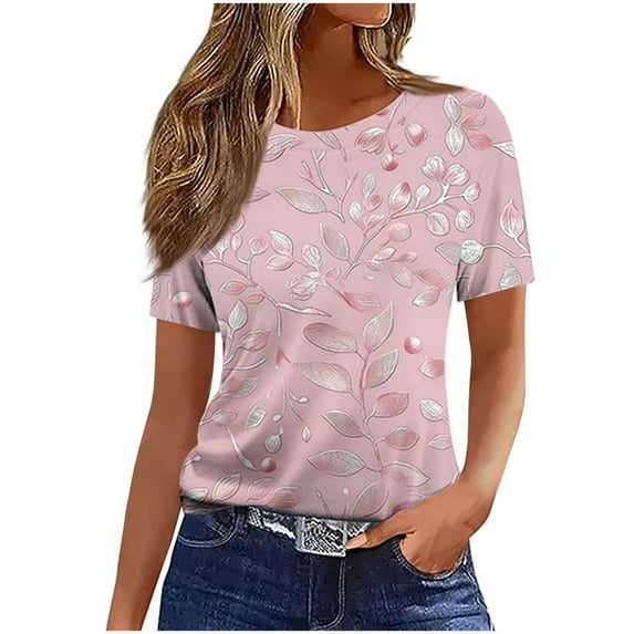 Women Short Sleeve Tops Plus Size Blouses for Women Business Plus Size Womens Shirts Dressy Casual
