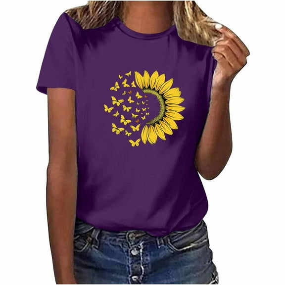 Women Short Sleeve Tops Plus Size Work Out Shirts Gym Loose Long Plus Size Golf Shirts for Women Dry Fit