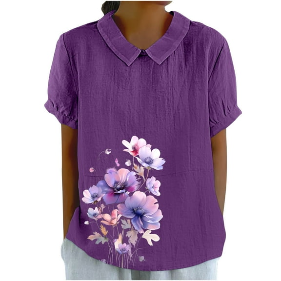 Women Short Sleeve Tops Trendy Womens T Shirts Casual V Neck Summer Graphic Tees for Women 2025 Trendy