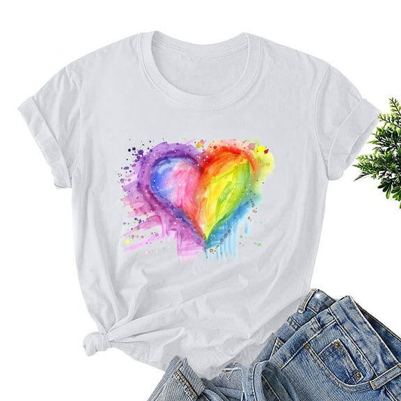 Women Short Sleeve Tops V Neck Womens Tops Trendy Plus Size Oversized Tshirts Graphic Plus Size Blouses My Items