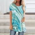 thumbnail image 1 of Women Short Sleeve Trendy Lining Christmas gift Fashion Durable Sets Leisure Printed Loose Thin section Loose Fitting Short Sleeve Green Sexy Lining Size 2XL, 1 of 5