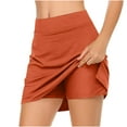 thumbnail image 1 of Women Shorts under $5! Xqxayjr Tennis Skirts with Shorts Underneath for Women Golf Athletic Activewear Skorts Mini Summer Workout Running Hiking Shorts, 1 of 5